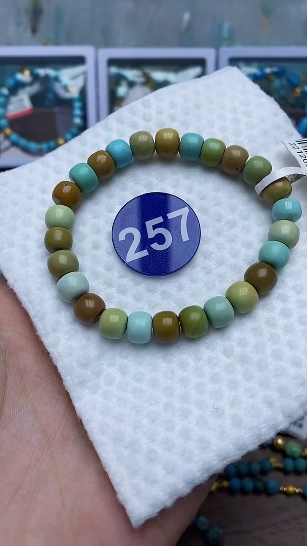 【闪购商品】绿松石手串未镶嵌257