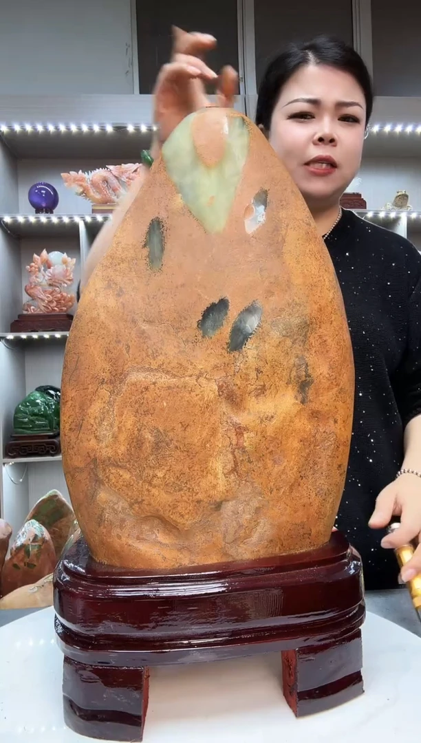 石材天然石材摆件博古架精品