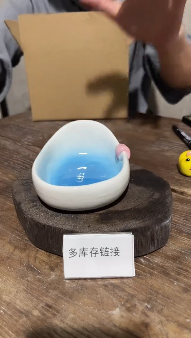 40釉下彩手绘陶瓷