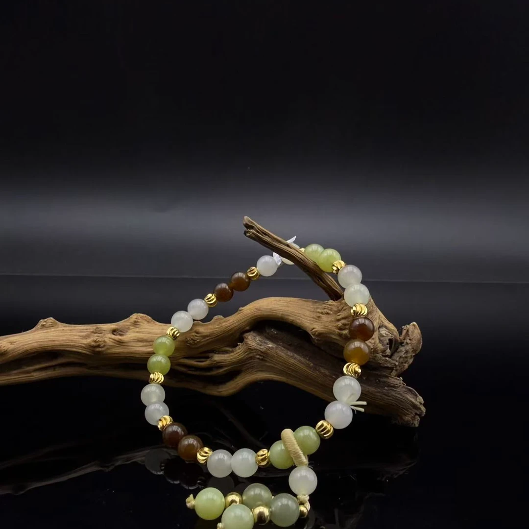 和田玉多宝手链2861