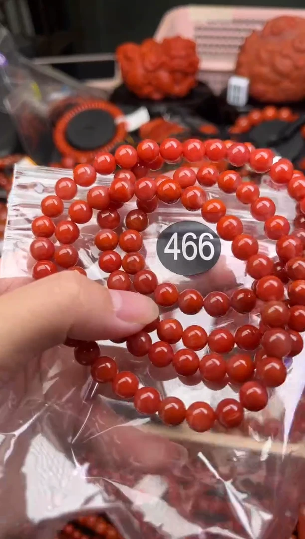 【闪购商品】南红玛瑙珠宝奇石未镶嵌466-7+