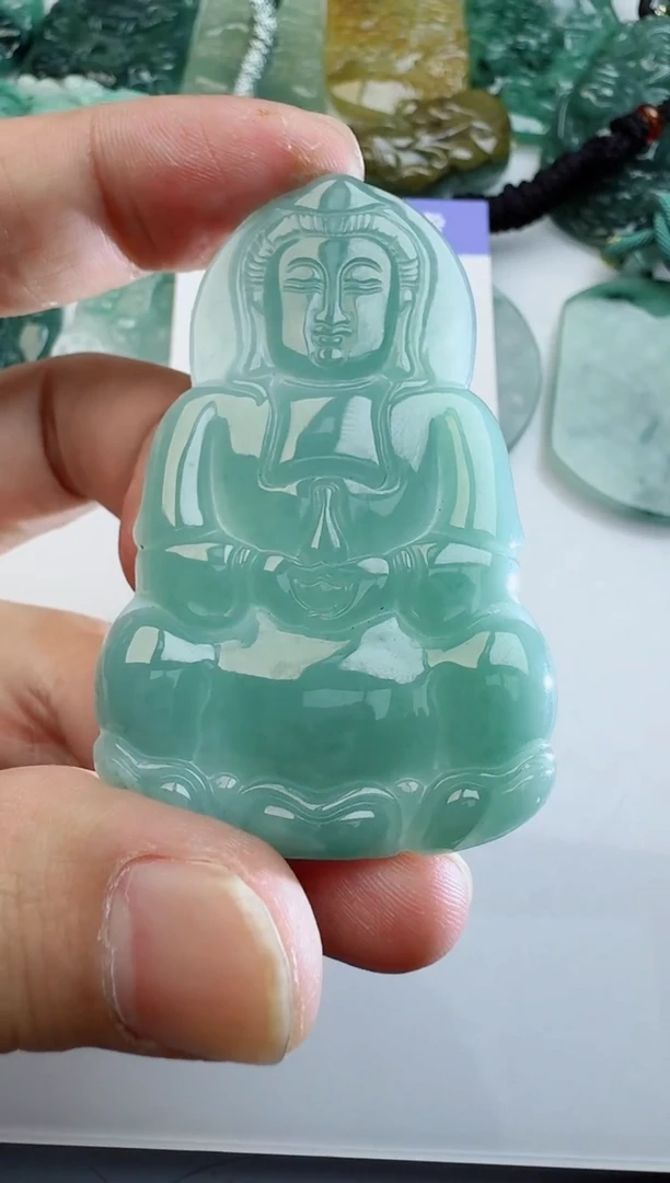 【闪购商品】翡翠颈饰未镶嵌多样性随机发其一