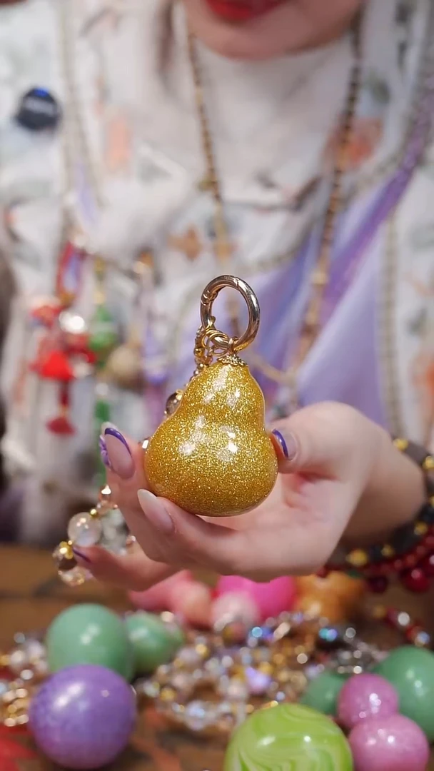 108漆艺工艺小葫芦59.9