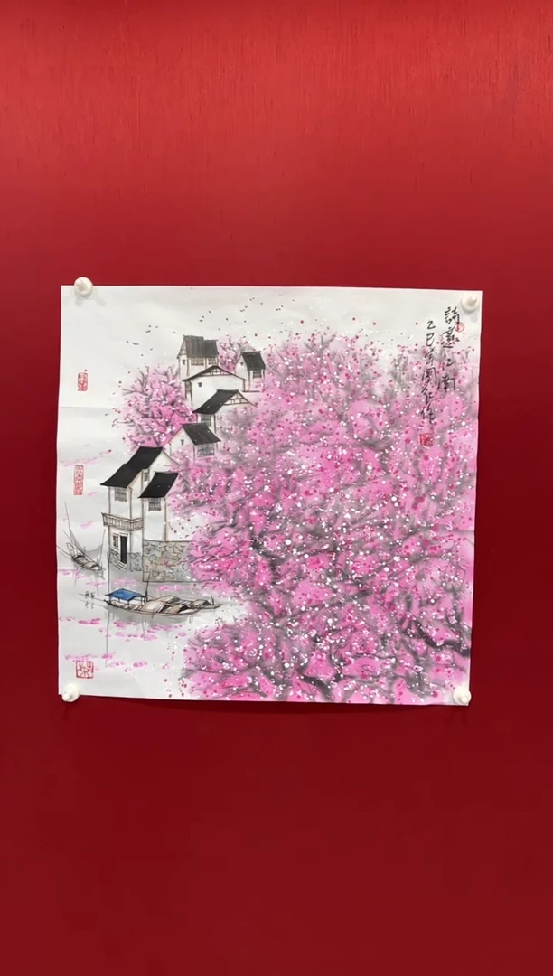 国画张国红老师画作