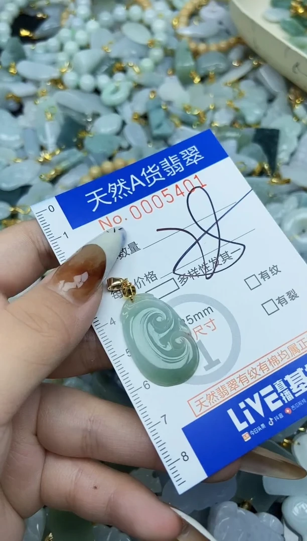 【闪购商品】翡翠颈饰未镶嵌天然A货翡翠