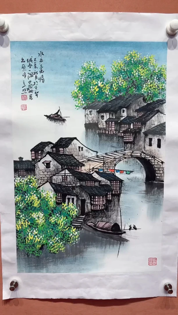 国画师立照老师国画作品