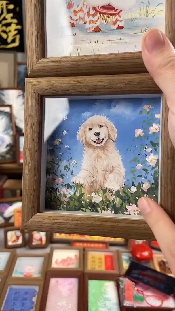 国画纯手绘书法绘画作品