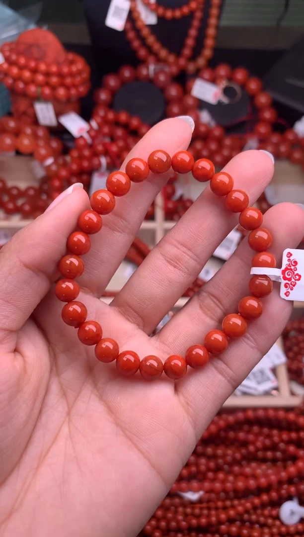 【闪购商品】南红玛瑙珠宝奇石未镶嵌7随机多样性/一条