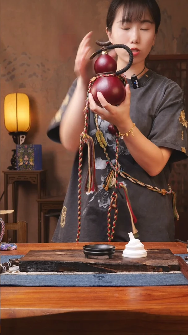 1536号精品大漆葫芦防腐防渗装水茶酒