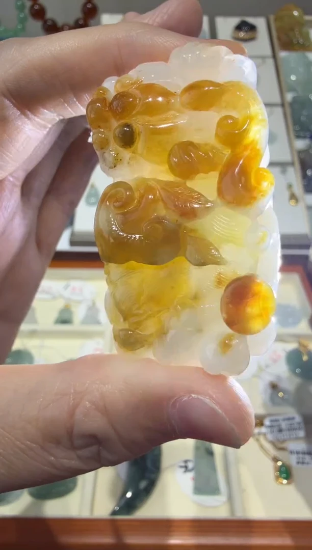 未镶嵌挂件翡翠A货翡翠多样性孤品