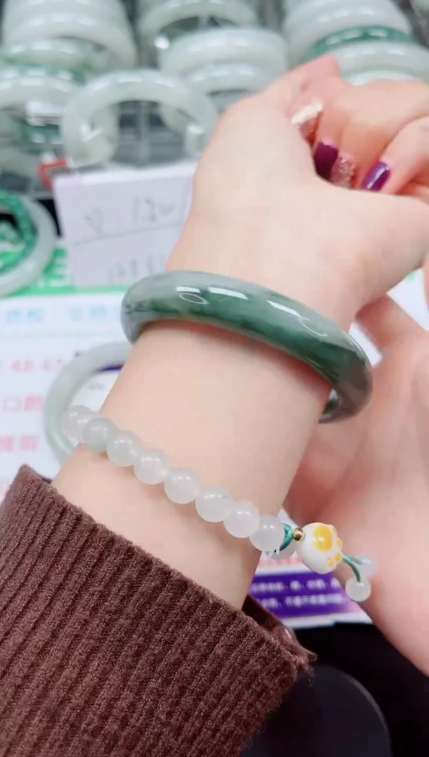 未镶嵌手镯石英质玉207-54/55