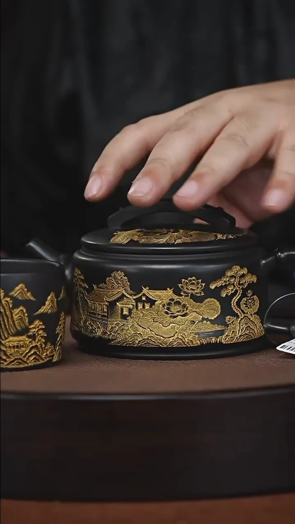 茶壶紫砂原矿紫砂壶