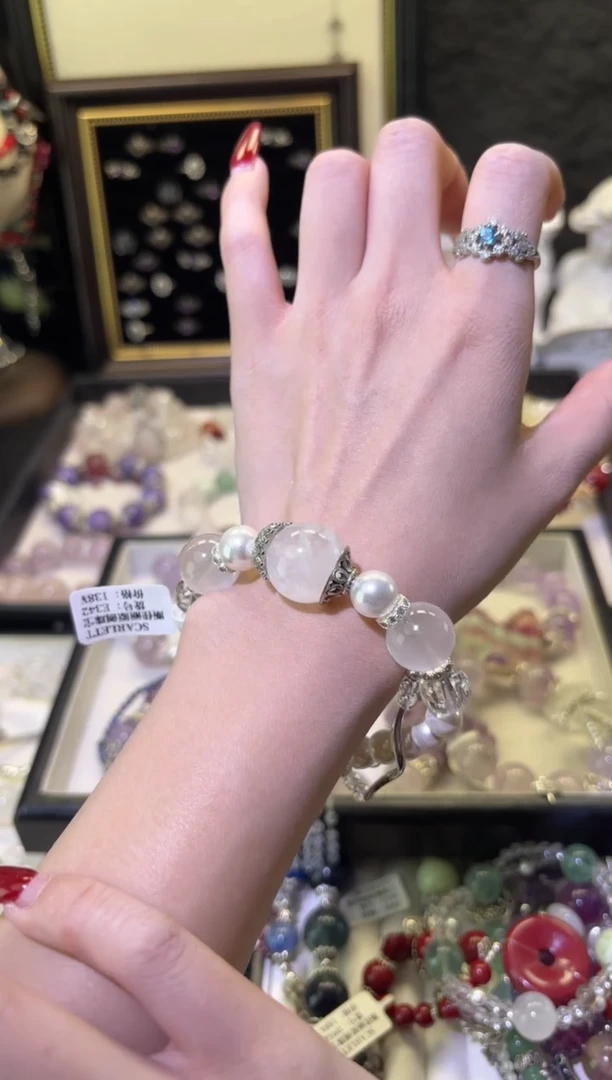 水晶手链未镶嵌人鱼之泪FUFU款 多样性发货