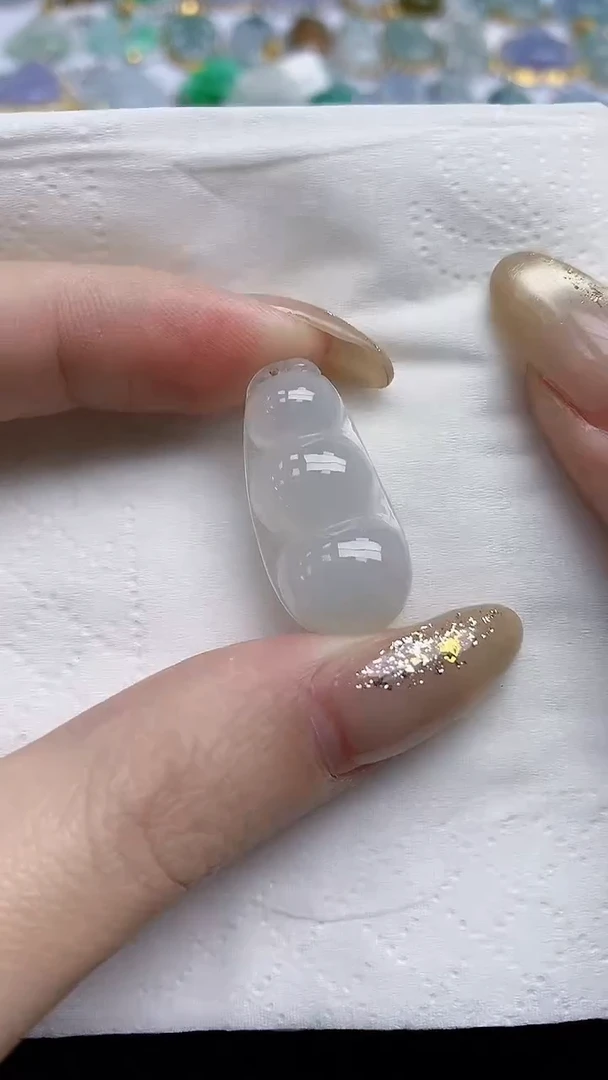 【闪购商品】翡翠颈饰未镶嵌天然A货翡翠 8