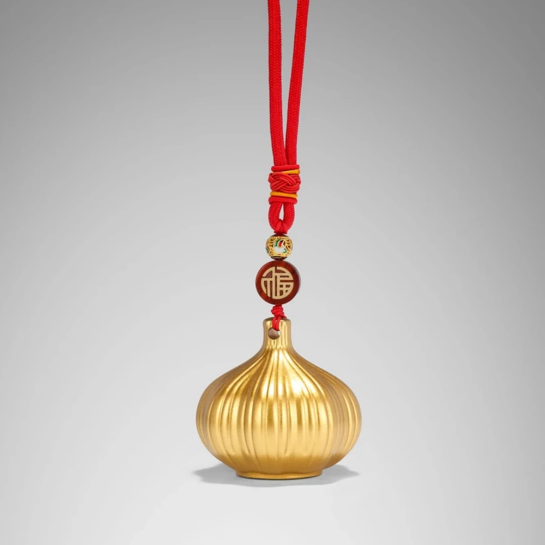 朱炳仁【胜算在握】铜雕工艺汽车摆件 创意挂件手工艺品挂件