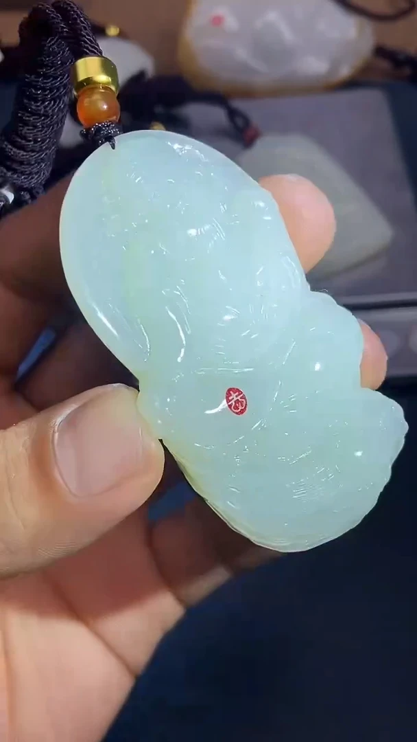 颈饰未镶嵌和田玉祥**驼HX