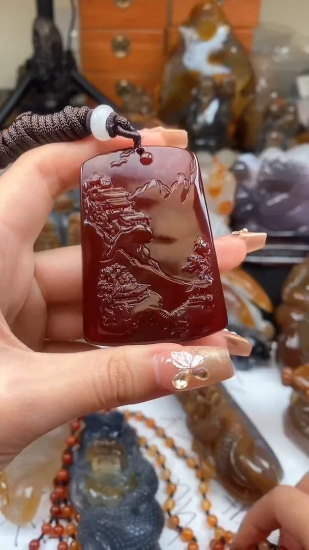 【闪购商品】玛瑙/玉髓颈饰未镶嵌AA