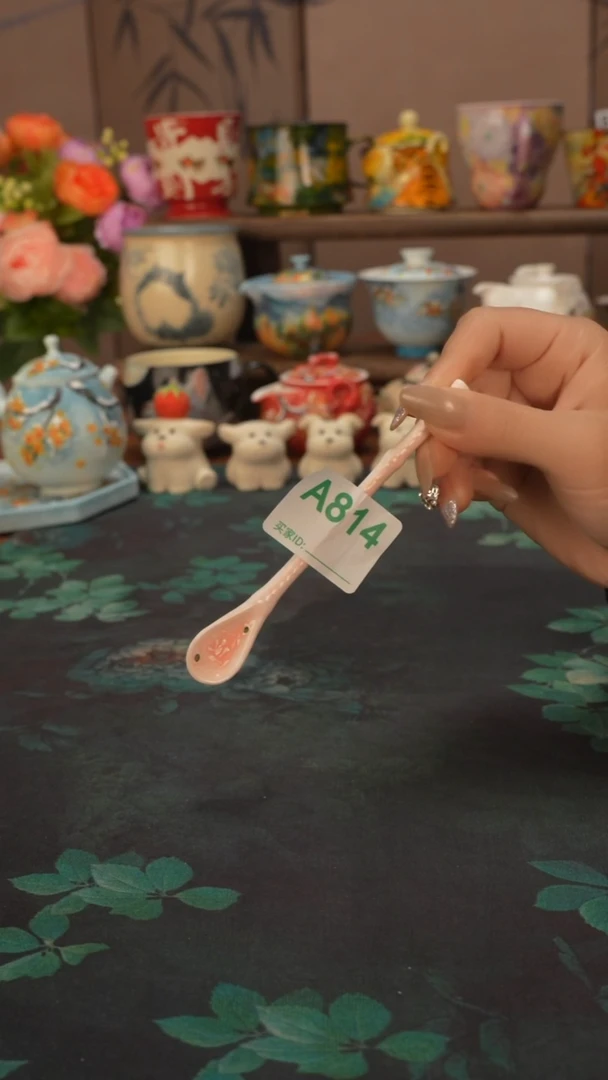 壹心  仙女粉玫瑰搅拌勺814