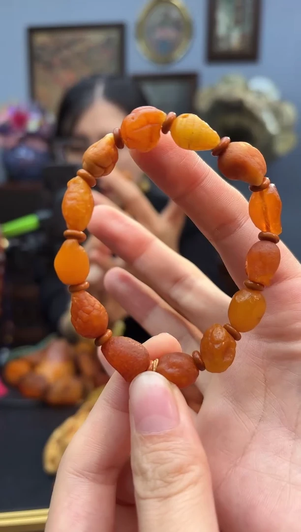 手串琥珀未镶嵌手串