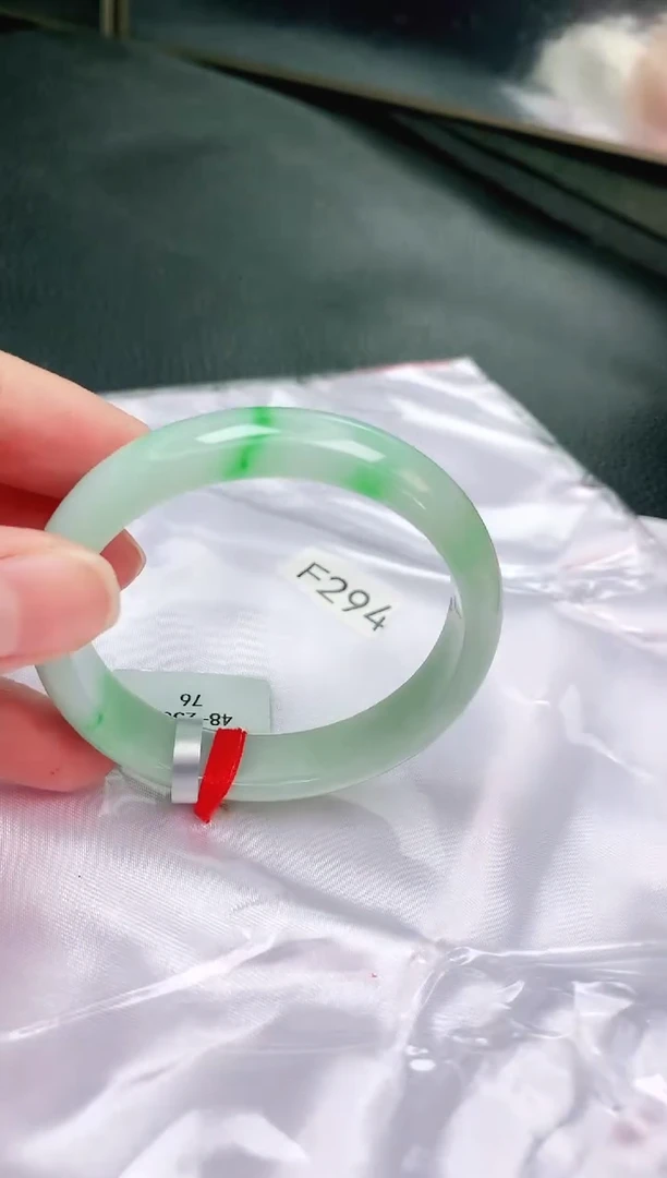 未镶嵌手镯翡翠缅甸天然A货翡翠手镯4849