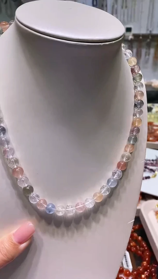 颈饰未镶嵌水晶多样性发其一