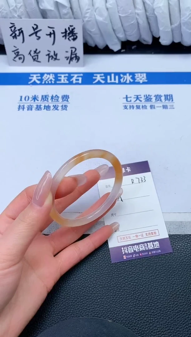 【闪购商品】石英质玉手镯未镶嵌R733