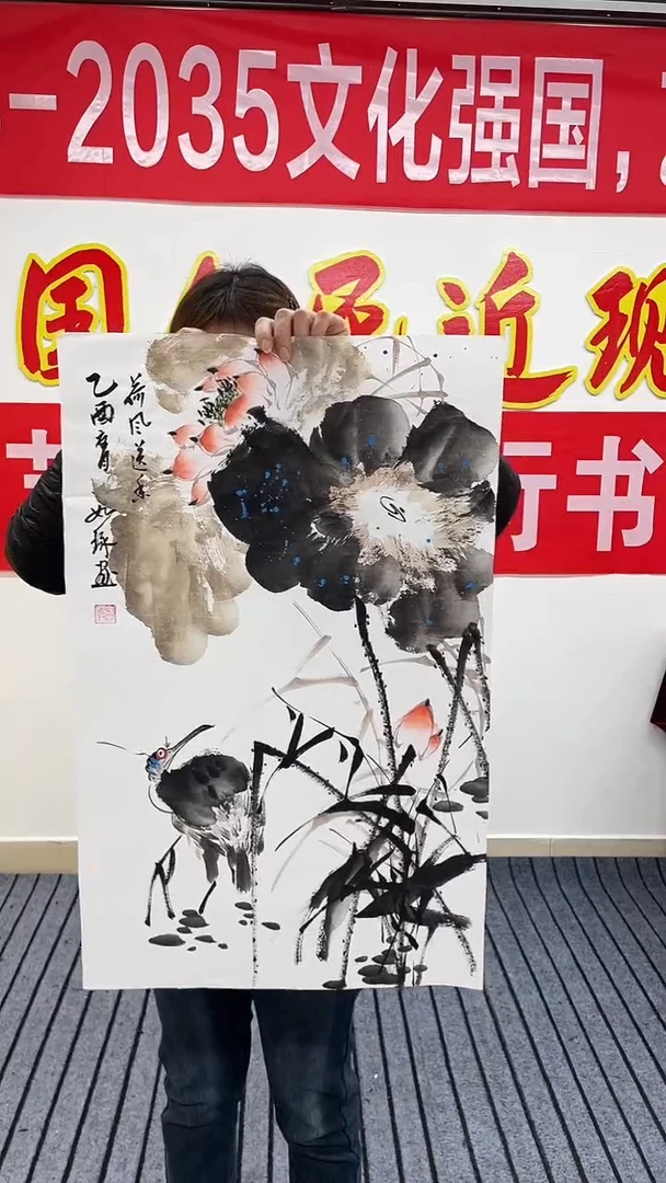 精品国画花鸟作品