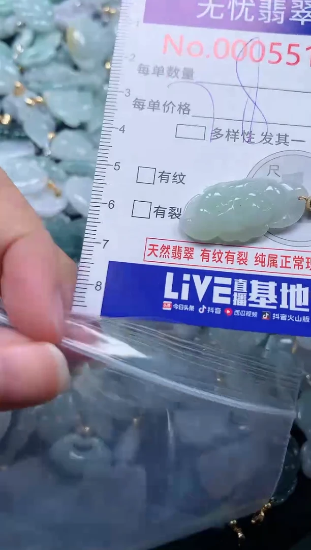 颈饰未镶嵌翡翠5510