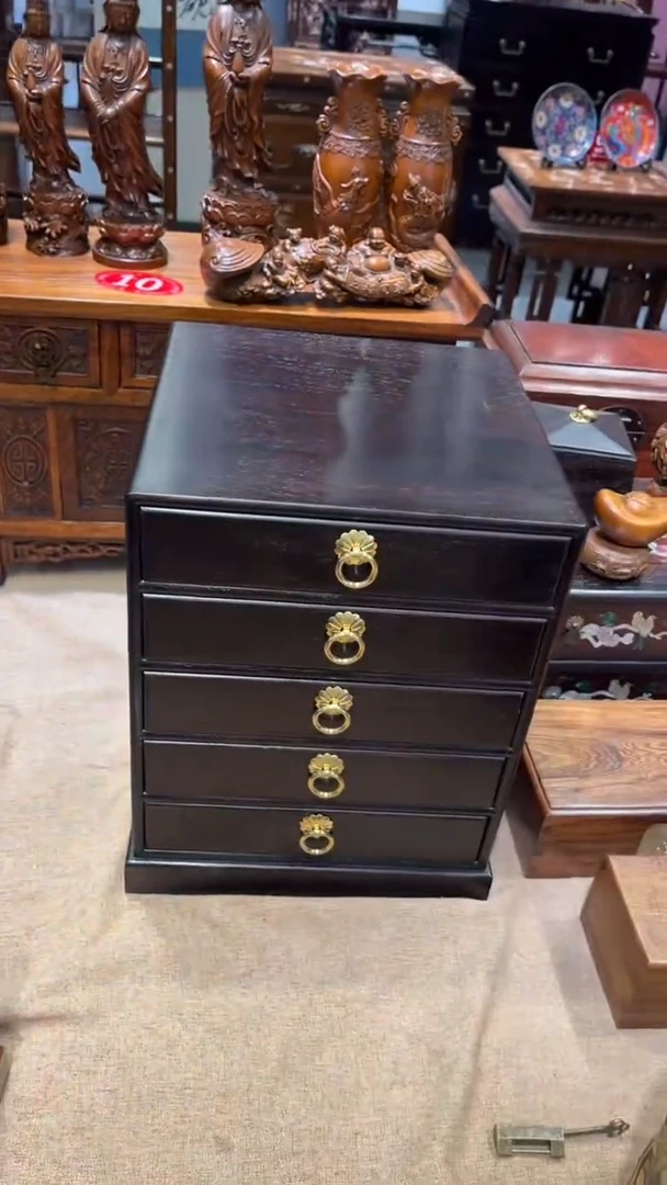 木紫檀五斗柜五斗柜