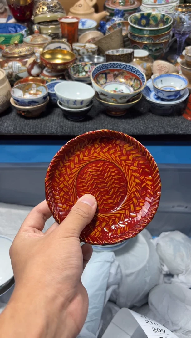 瓷片艺*夏目海外回流瓷器中古品。
