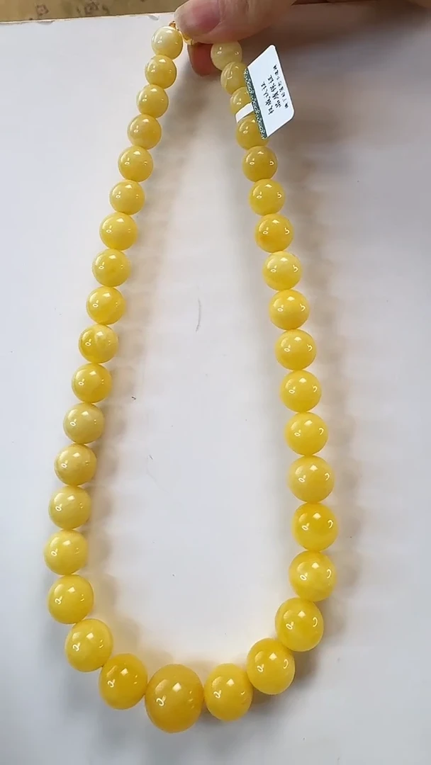 蜜蜡颈饰未镶嵌蜜蜡项链5515