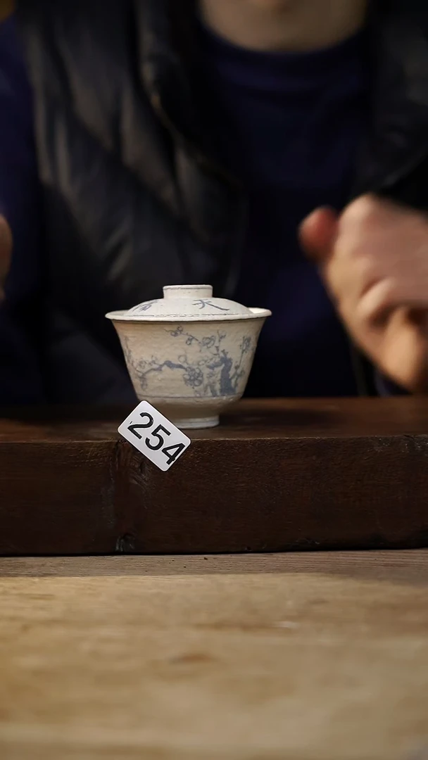 瓷片设计师手作！！！落单设计师福利！！盖碗