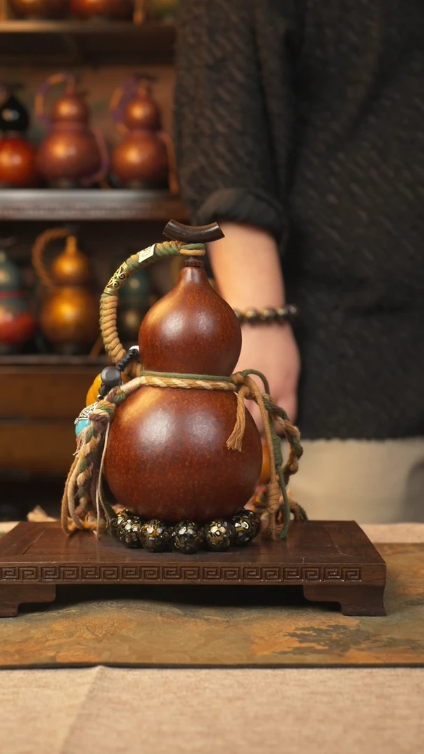 【闪购商品】005大漆葫芦一物一拍记葫堂出品