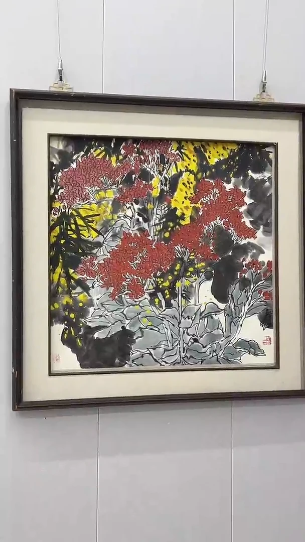 国画庄寿红-4平尺-花鸟国画