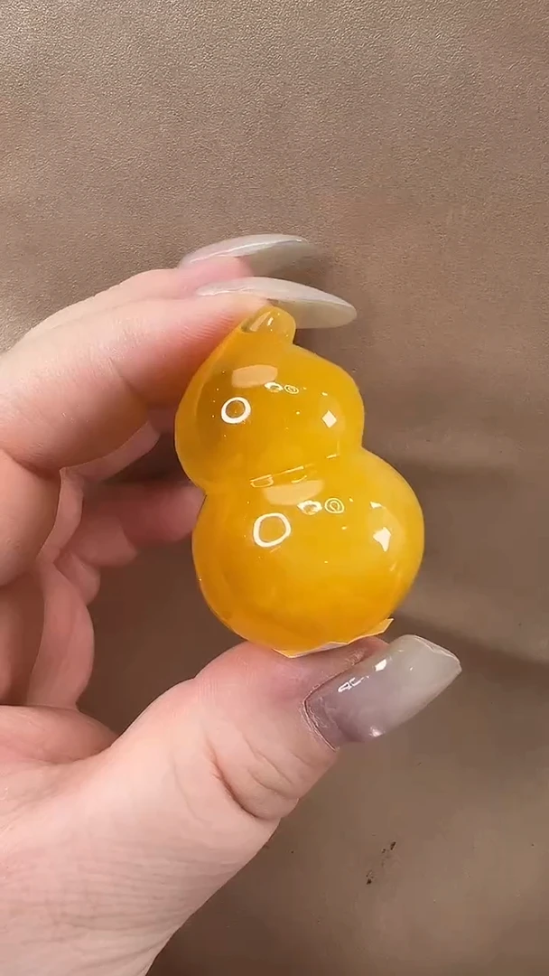 琥珀颈饰未镶嵌吊坠