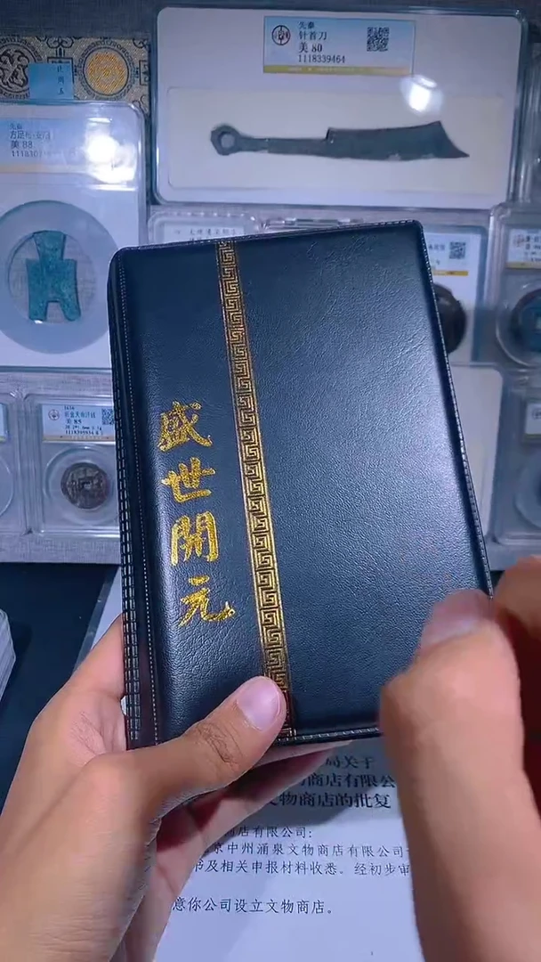 铜琪珍   盛世开元册