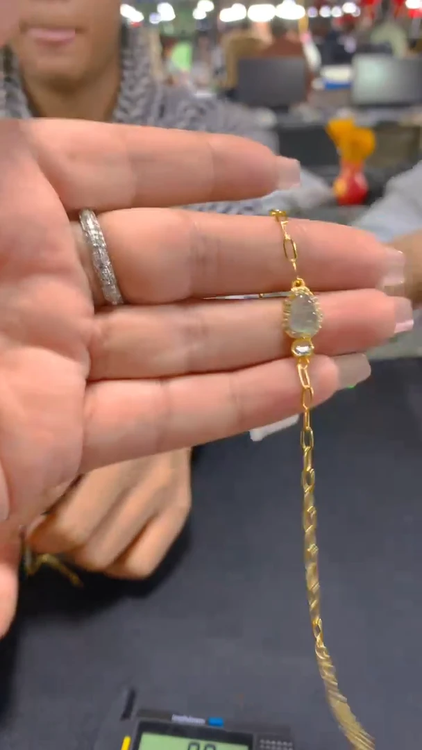 【闪购商品】翡翠手链未镶嵌0497674727多样性发其一