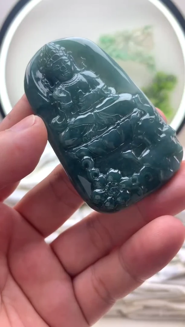颈饰未镶嵌翡翠阿弥陀佛