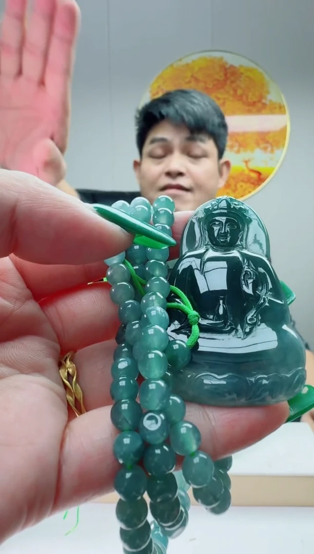 翡翠未镶嵌颈饰多样性随机发其一