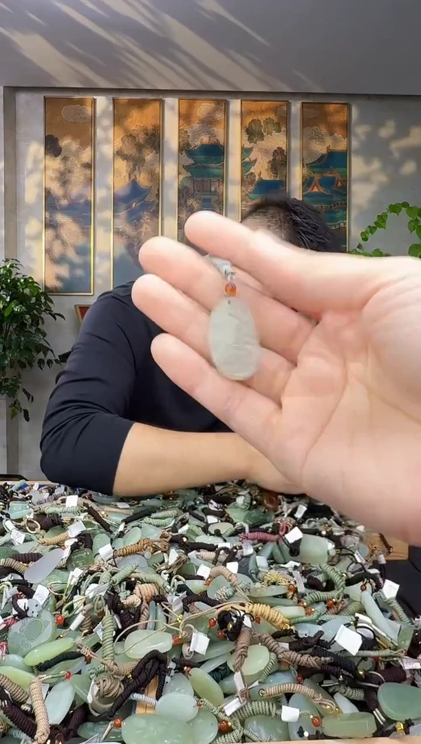 未镶嵌和田玉挂件拍一发一