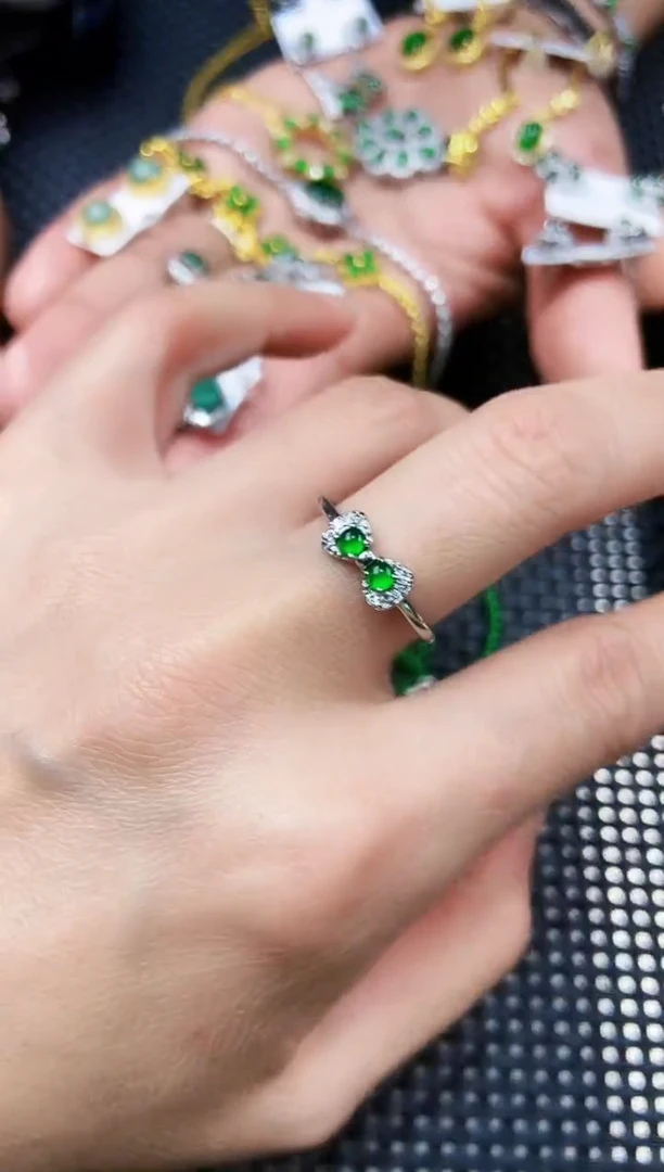 【闪购商品】翡翠戒指未镶嵌11111111