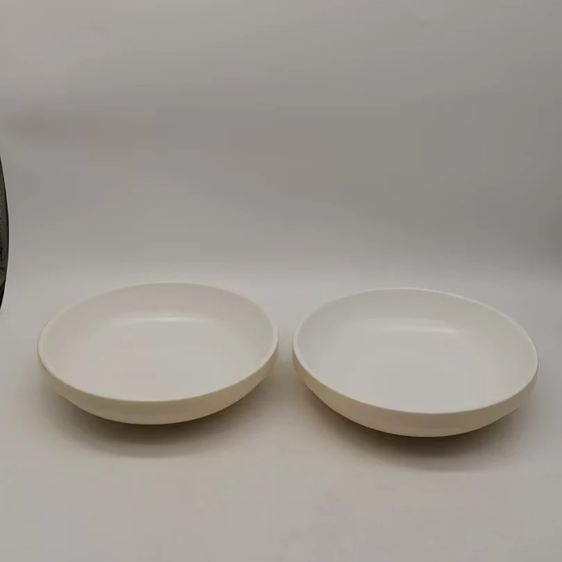 5900 圆盘2个（口径19.5，高4.5）陶瓷餐具B109