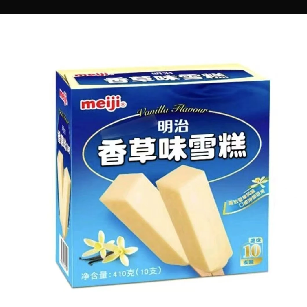 明治香草味冰淇淋41克*10支雪糕同城配