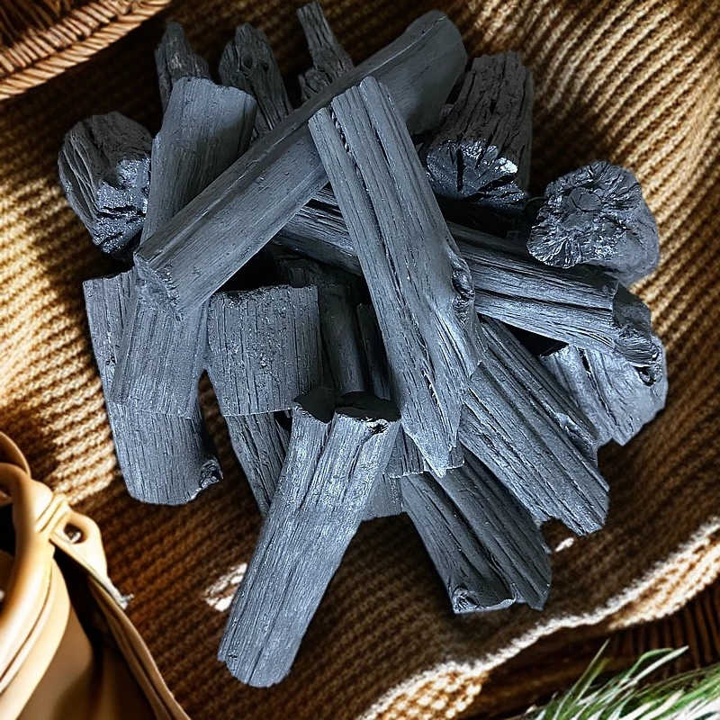 小杰哥进口小树栎炭青钢木炭-专用烧烤，取暖通用（新疆西藏不包邮）
