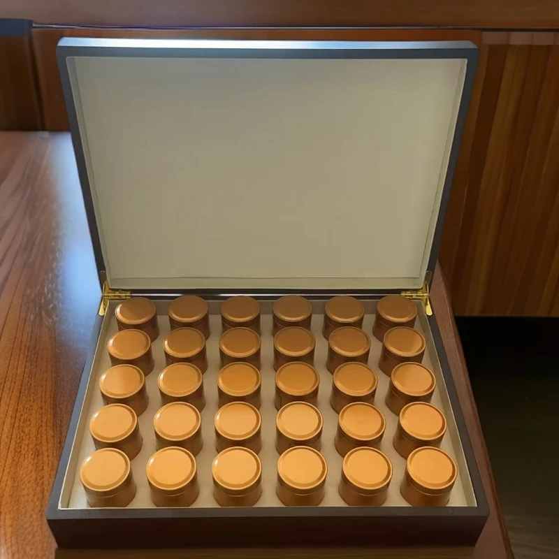 【实木礼盒装】白毫银针 30罐大份量礼盒装 250g