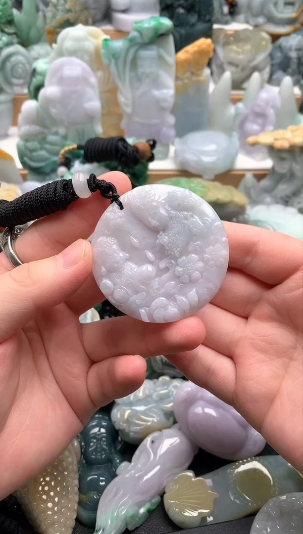 吊坠(不含链)未镶嵌翡翠1