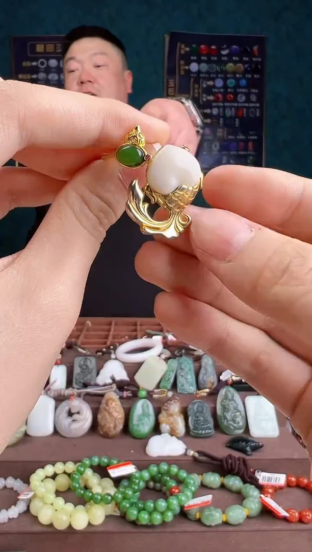 【闪购商品】和田玉颈饰未镶嵌ZZ 拍一发一2多样性发货