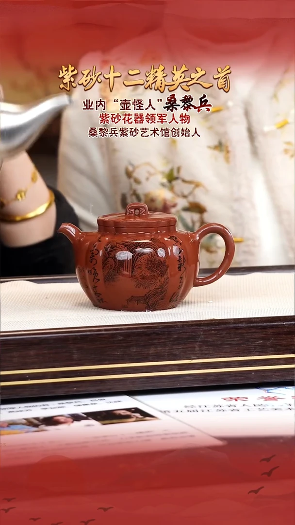 桑黎兵宜兴原矿紫砂壶