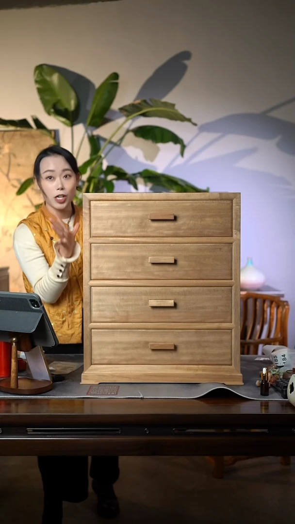 金丝楠0**8老料精工4层茶器柜