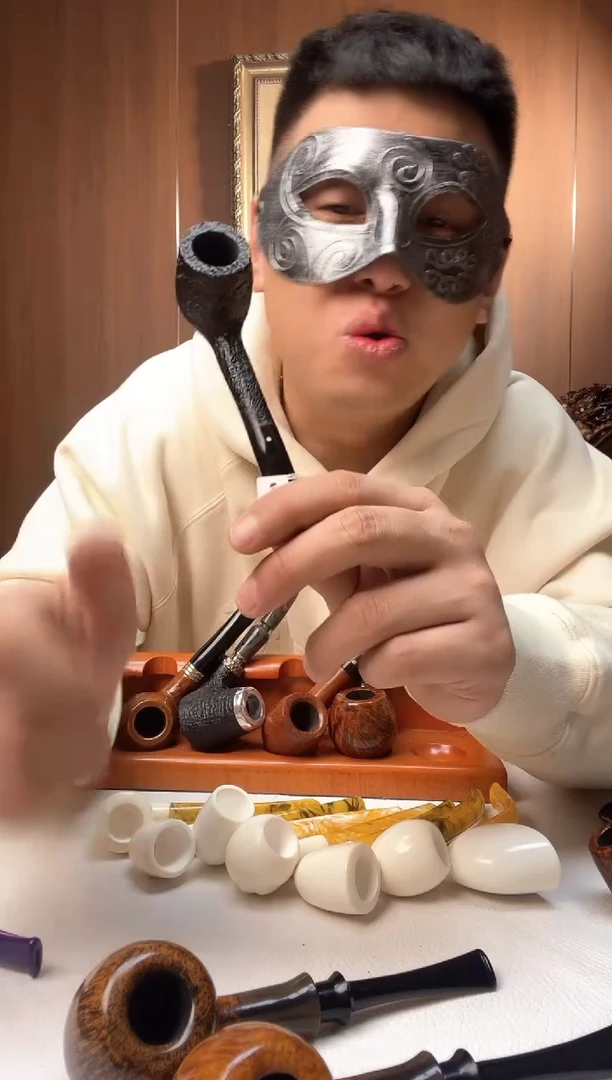 石楠木纯手工意大利石楠木烟斗